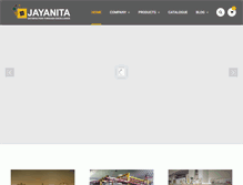 Tablet Screenshot of jayanita.com